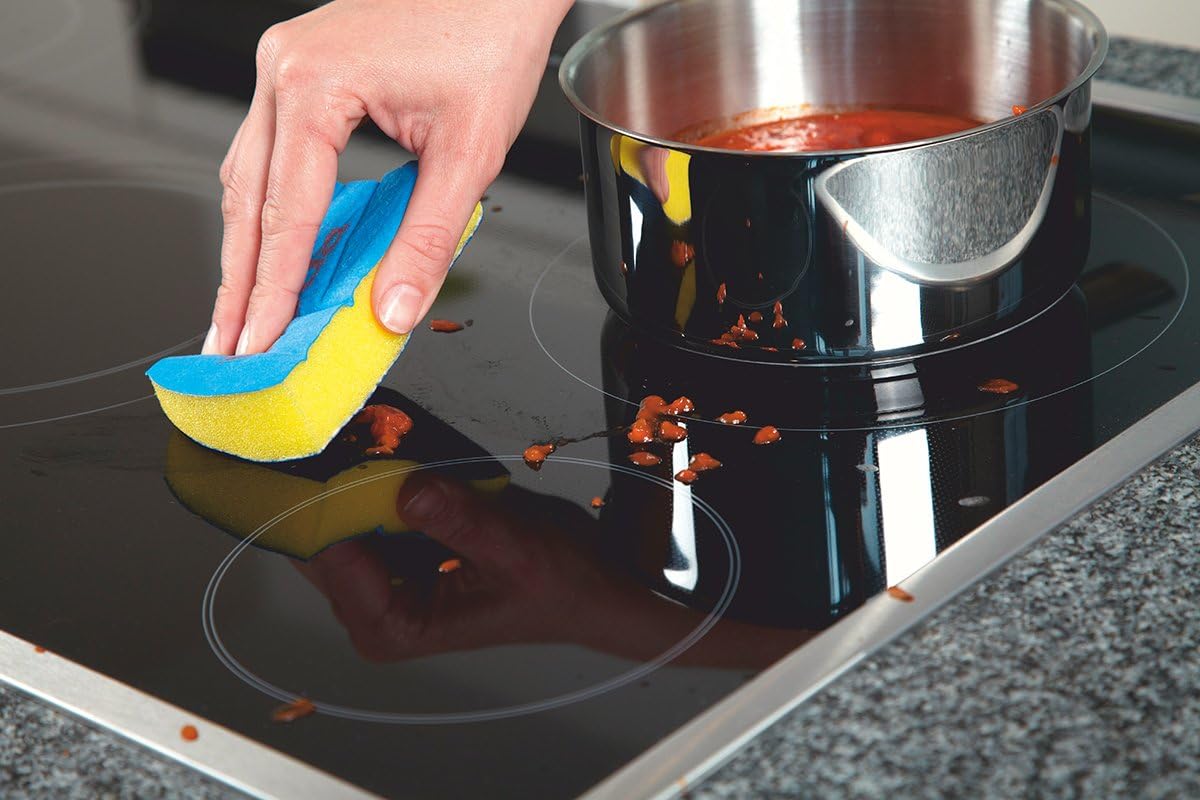 Nur so reinige ich mein Induktionskochfeld. Kratzer und Fingerabdrücke gehören der Vergangenheit an. 71xkwxzb5tl. ac sl1200