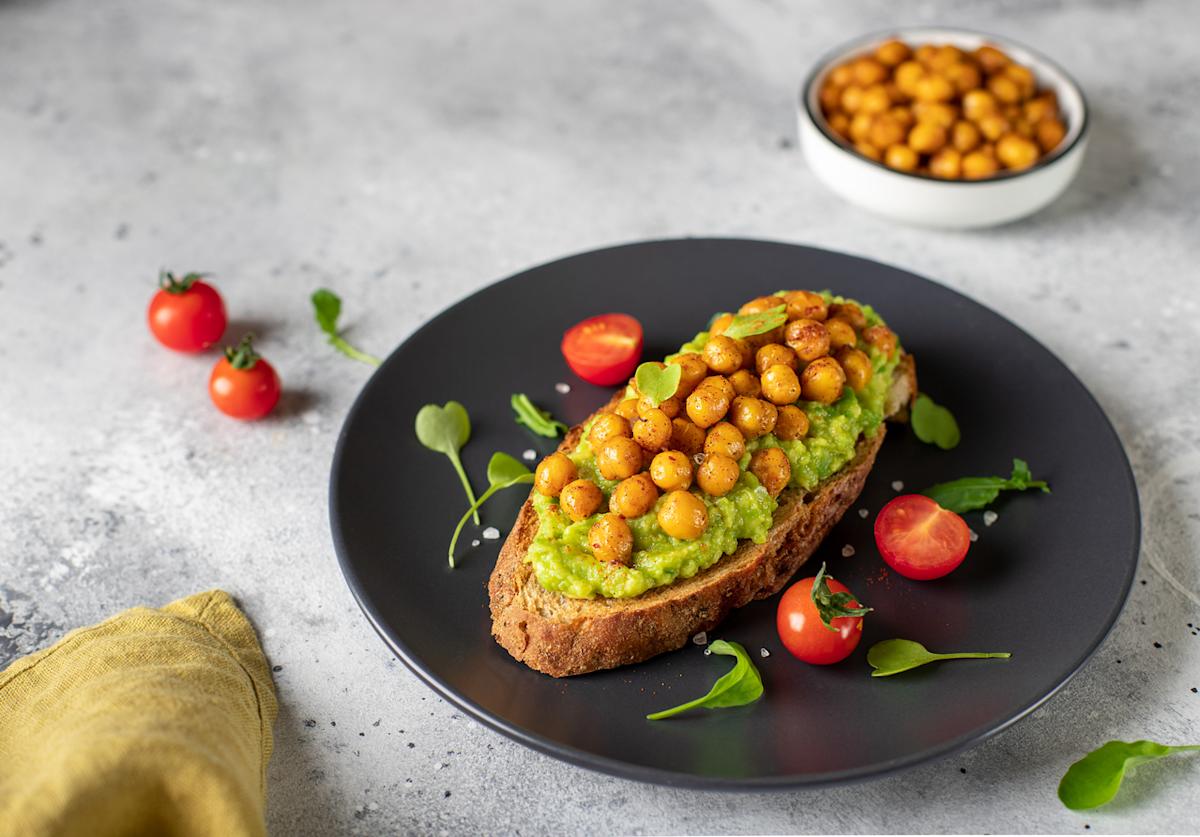 Sandwich-Aufstrich, gut für das Herz. Eine leckere Alternative zu Wurstwaren